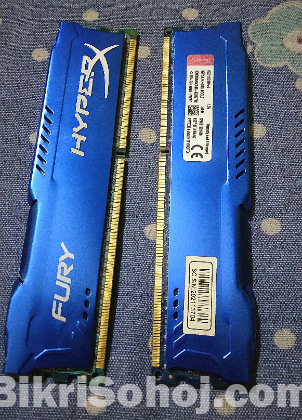 HyperX FURY 4GB DDR3 1600MHz 2x RAM